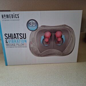 Homedics Shiatsu & Vibration Massage Pillow with Heat